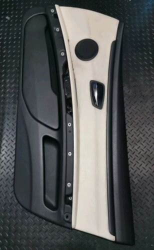 BMW 3 Series E92 E93 FRONT RIGHT Door Card Lining Trim Panel Dakota Leather