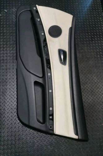 BMW 3 Series E92 E93 FRONT RIGHT Door Card Lining Trim Panel Dakota Leather