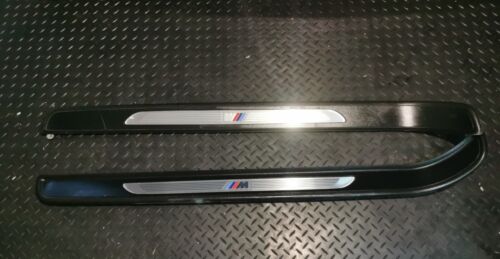 BMW E92 E93 Pair of M Sport Door Entry Kick Plate Trims 7900776 7900775 #066