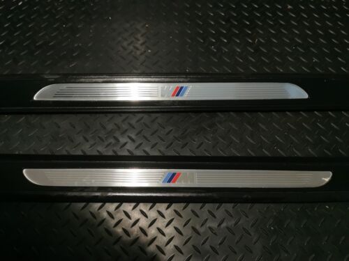 BMW E92 E93 Pair of M Sport Door Entry Kick Plate Trims 7900776 7900775 #066
