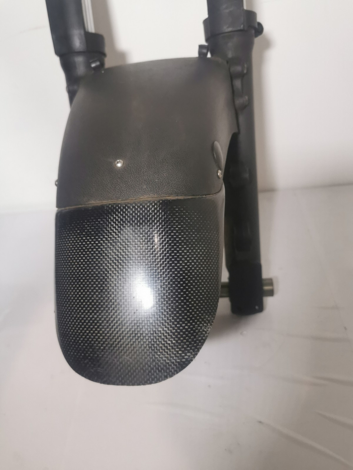 Triumph Sprint St 1050 Complete Front Forks Suspension and Carbon Fiber Mudguard