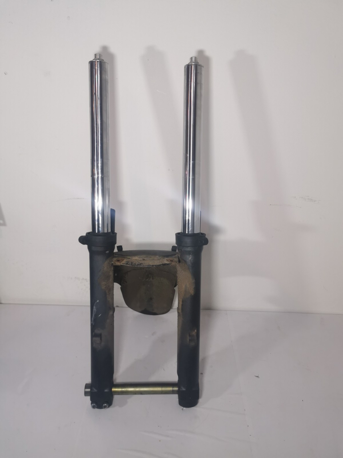 Triumph Sprint St 1050 Complete Front Forks Suspension and Carbon Fiber Mudguard