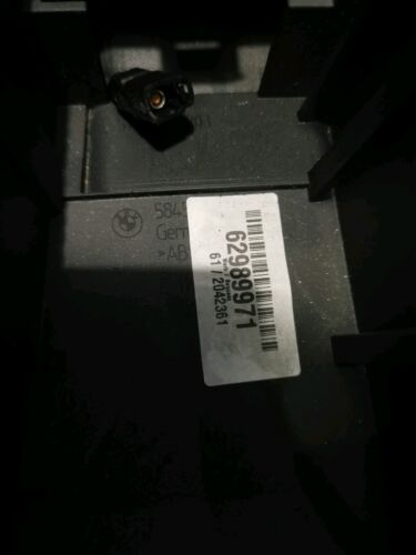 Bmw 3 Series E90 E91 E92 E93 Black Leather Armrest Centre Console Cup Holder Aux