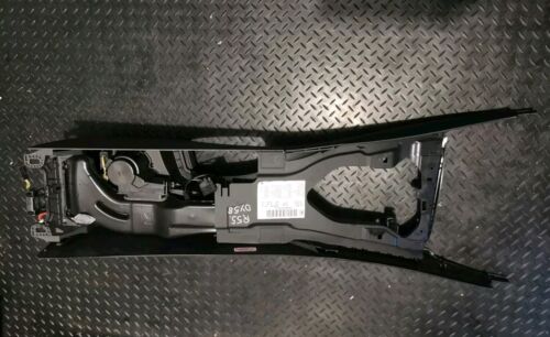 Bmw 3 Series E90 E91 E92 E93 Black Leather Armrest Centre Console Cup Holder Aux