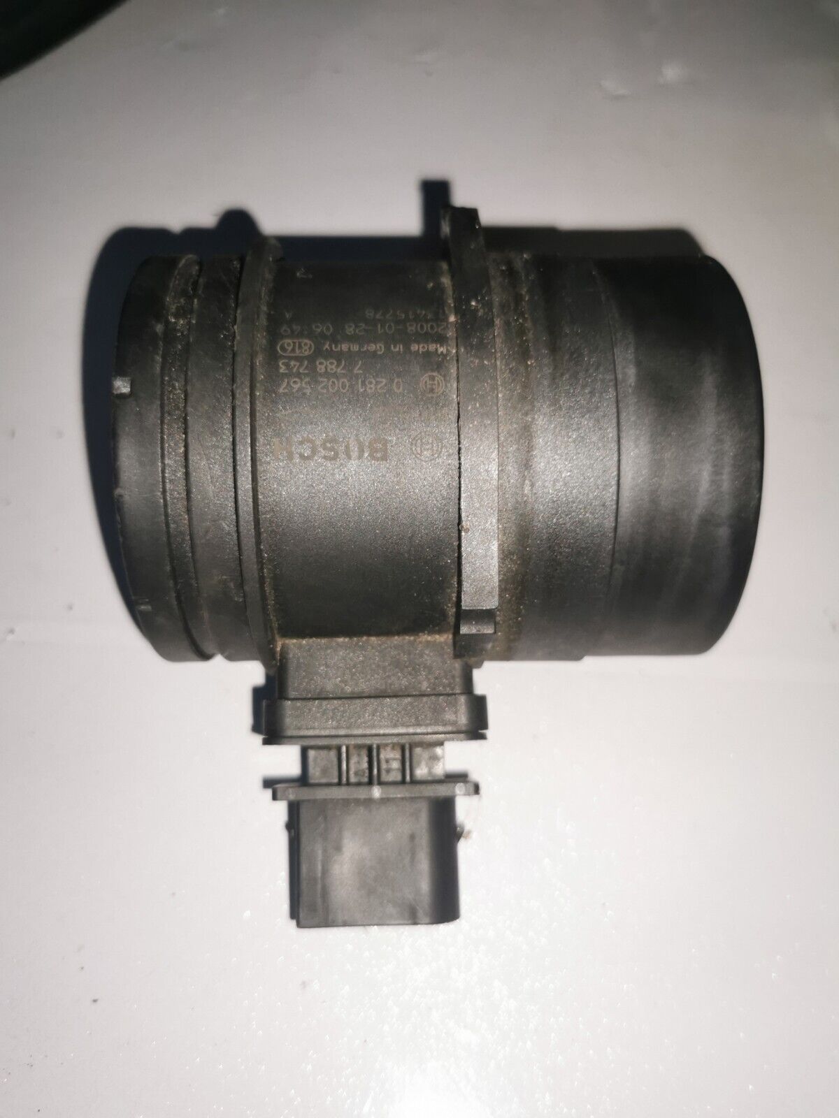 Genuine BMW 1 3 SERIES E81 E87 E90 N47 MAF MASS AIR FLOW METER SENSOR 7788743