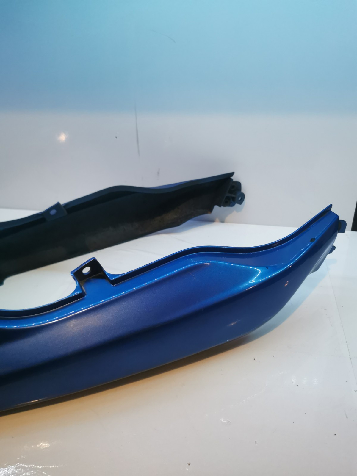 Kawasaki ER5 ER 500 Right rear tail fairing panel blue