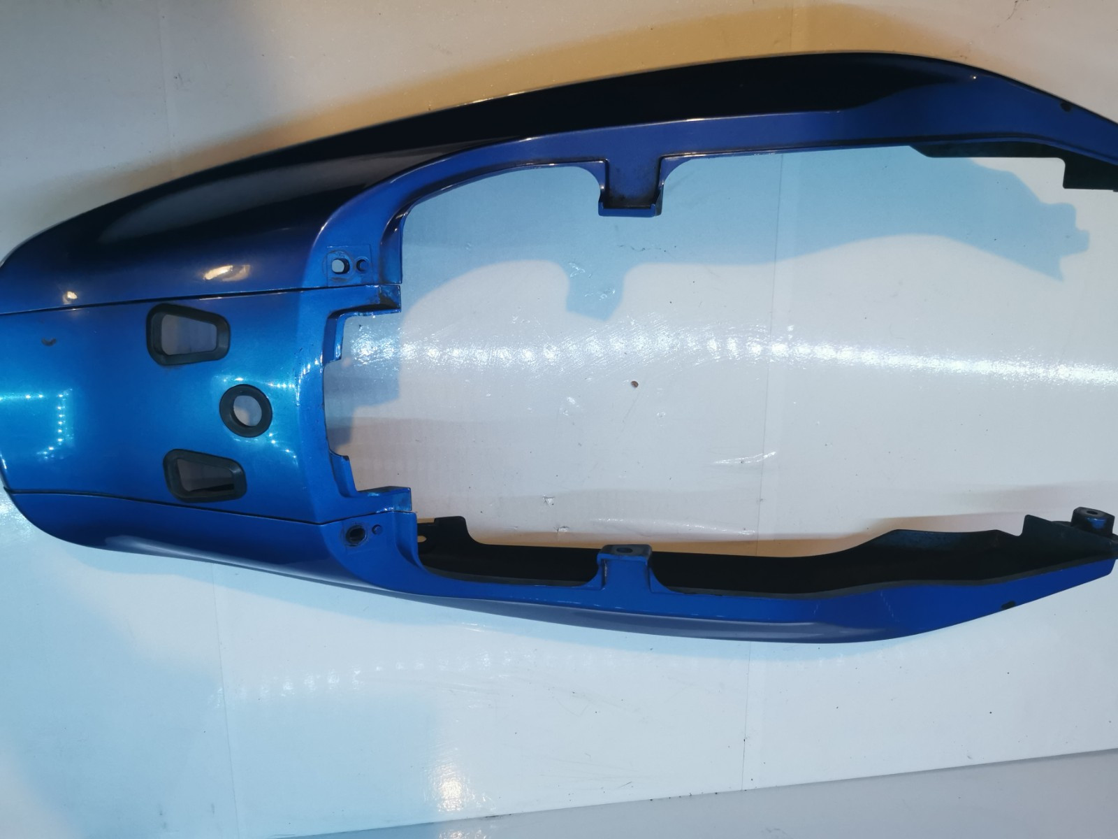 Kawasaki ER5 ER 500 Right rear tail fairing panel blue