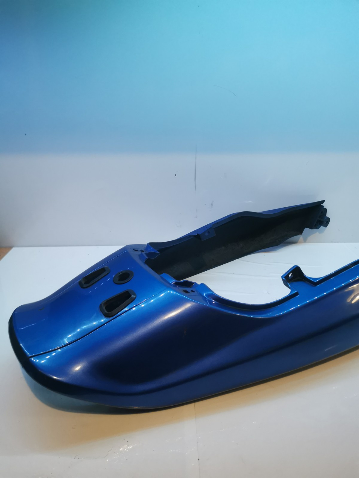 Kawasaki ER5 ER 500 Right rear tail fairing panel blue