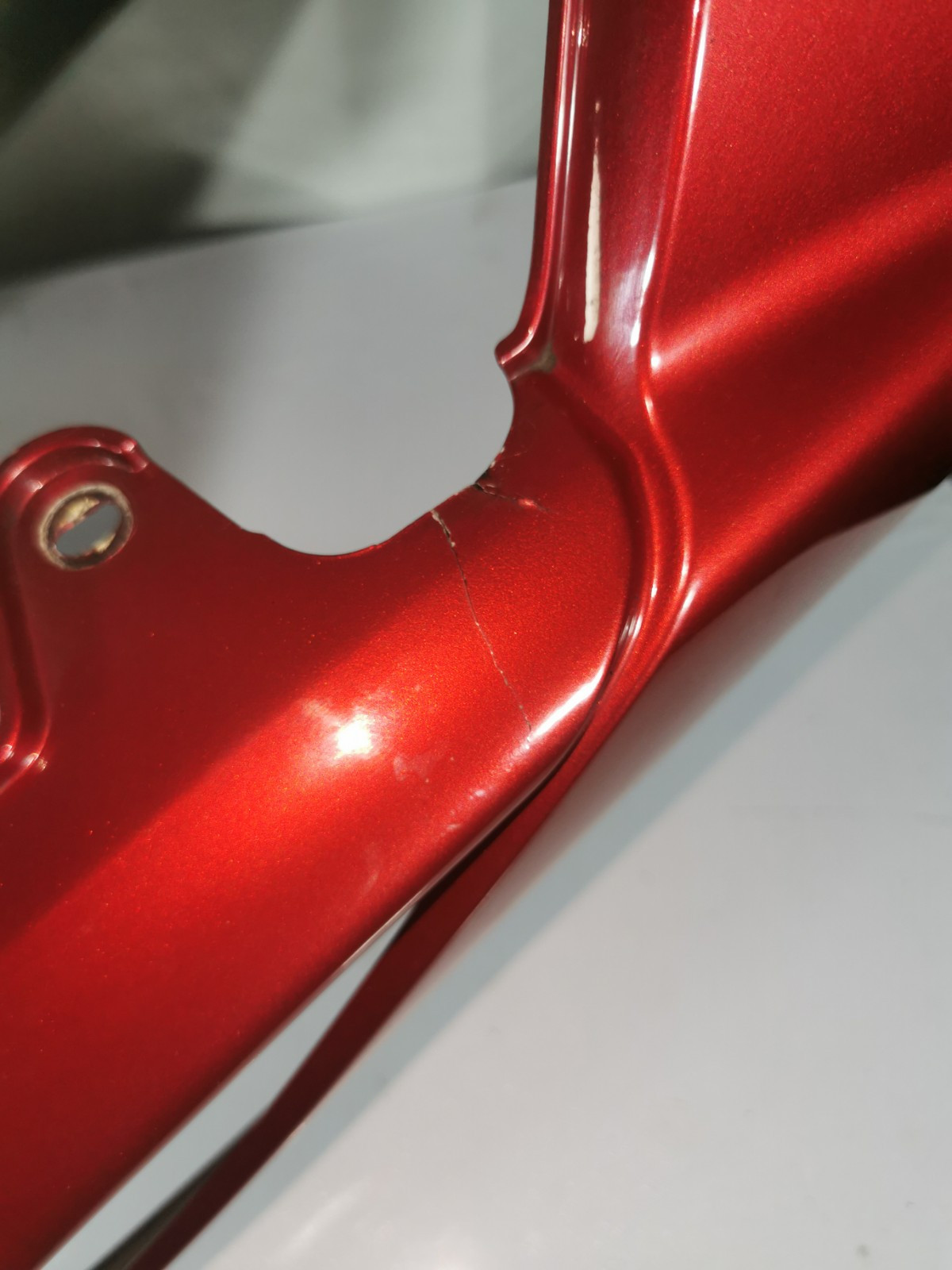 TRIUMPH Seat rear fairing Sprint ST 1050 Red T2301946-CP Used