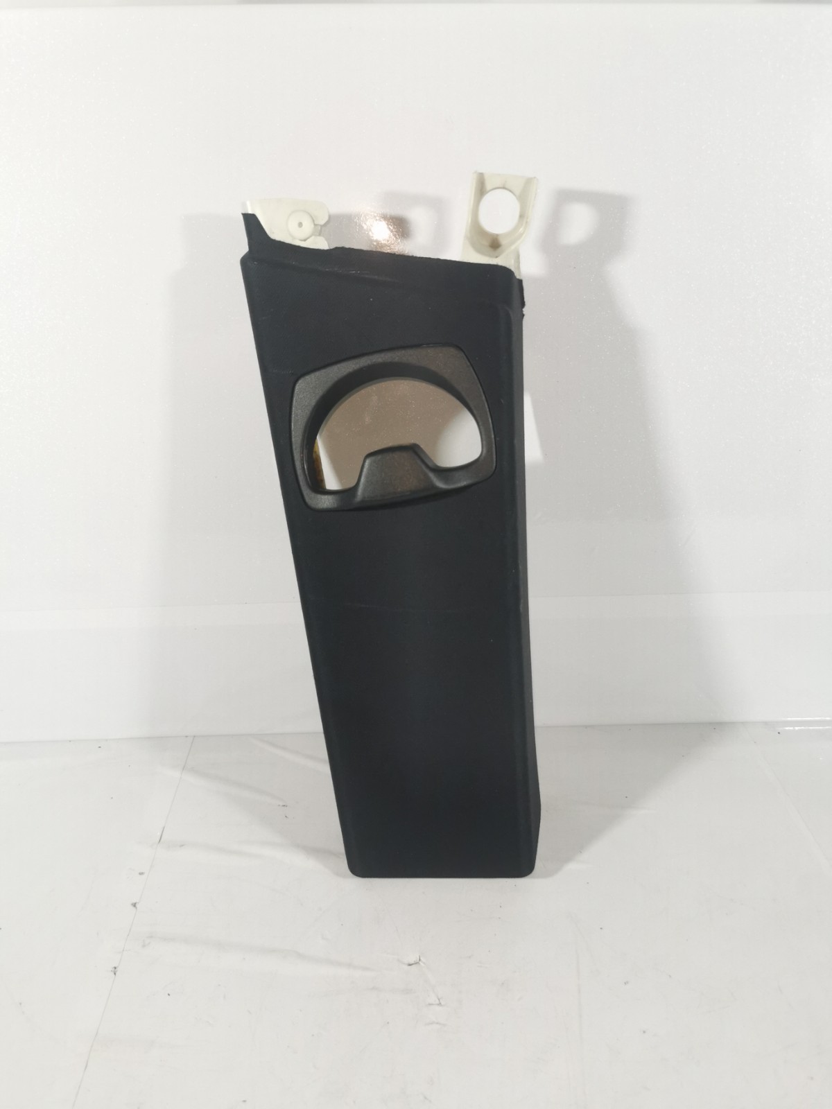 BMW 3 SERIES E92 PASSENGER LEFT SEAT BELT B PILLAR COVER TRIM 7117470 Alcantara