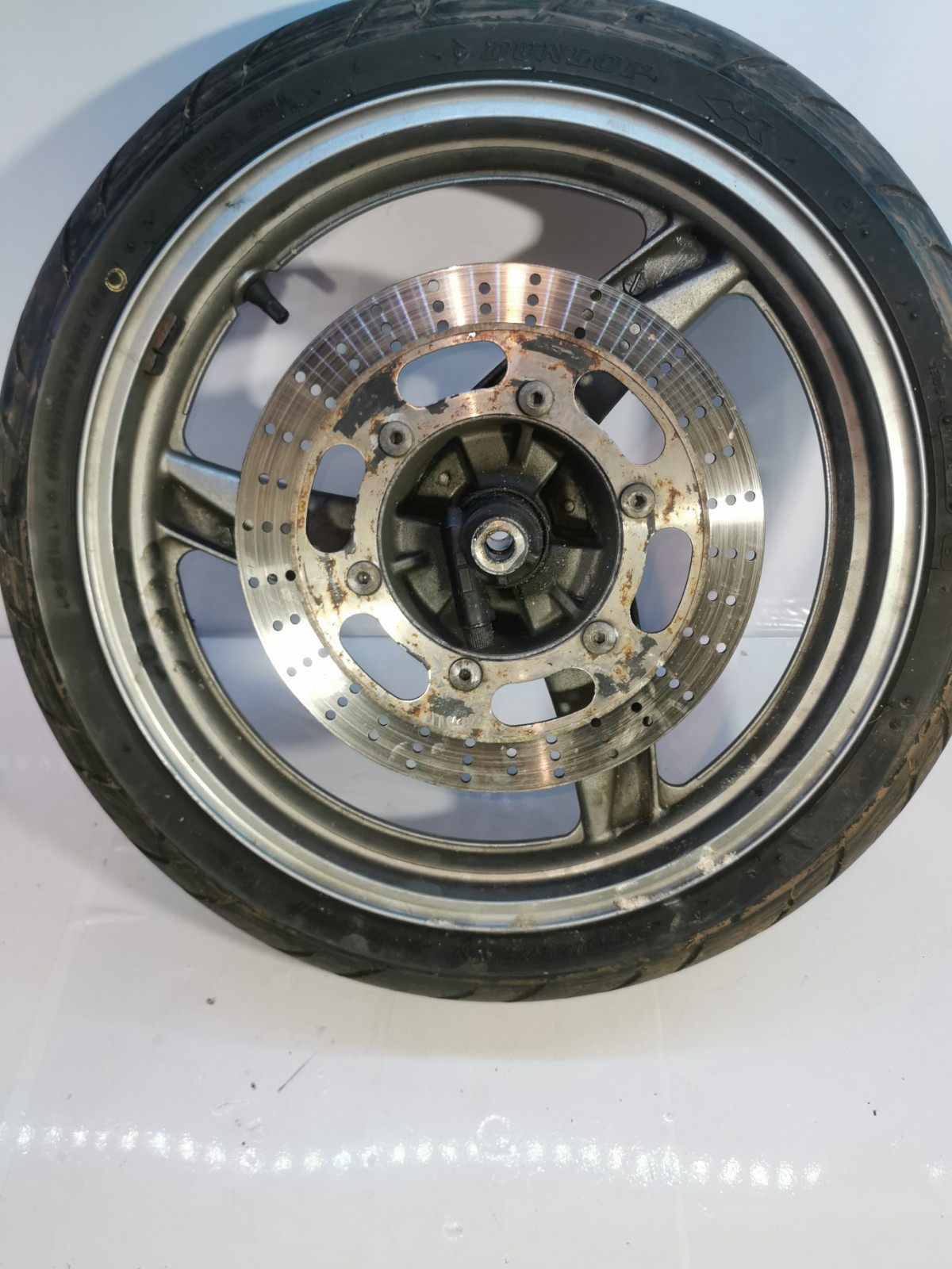 KAWASAKI ER5 ER500 FRONT WHEEL WITH TYRE