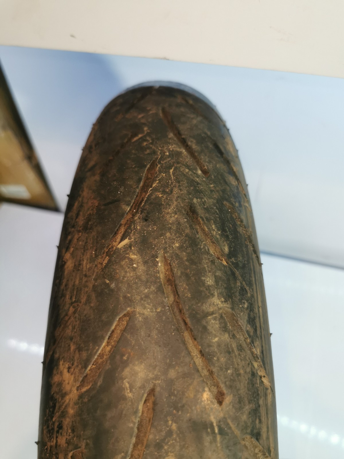 KAWASAKI ER5 ER500 FRONT WHEEL WITH TYRE