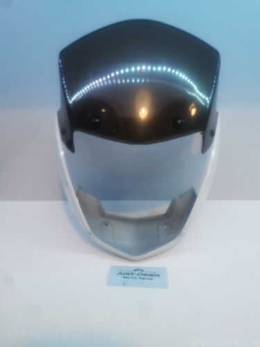 YAMAHA YBR 125 HEADLIGHT SURROUND FAIRING WHITE