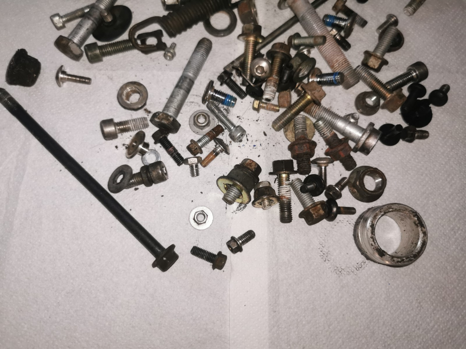 TRIUMPH SPRINT ST 1050 MIXED BOLT AND NUT SET #1