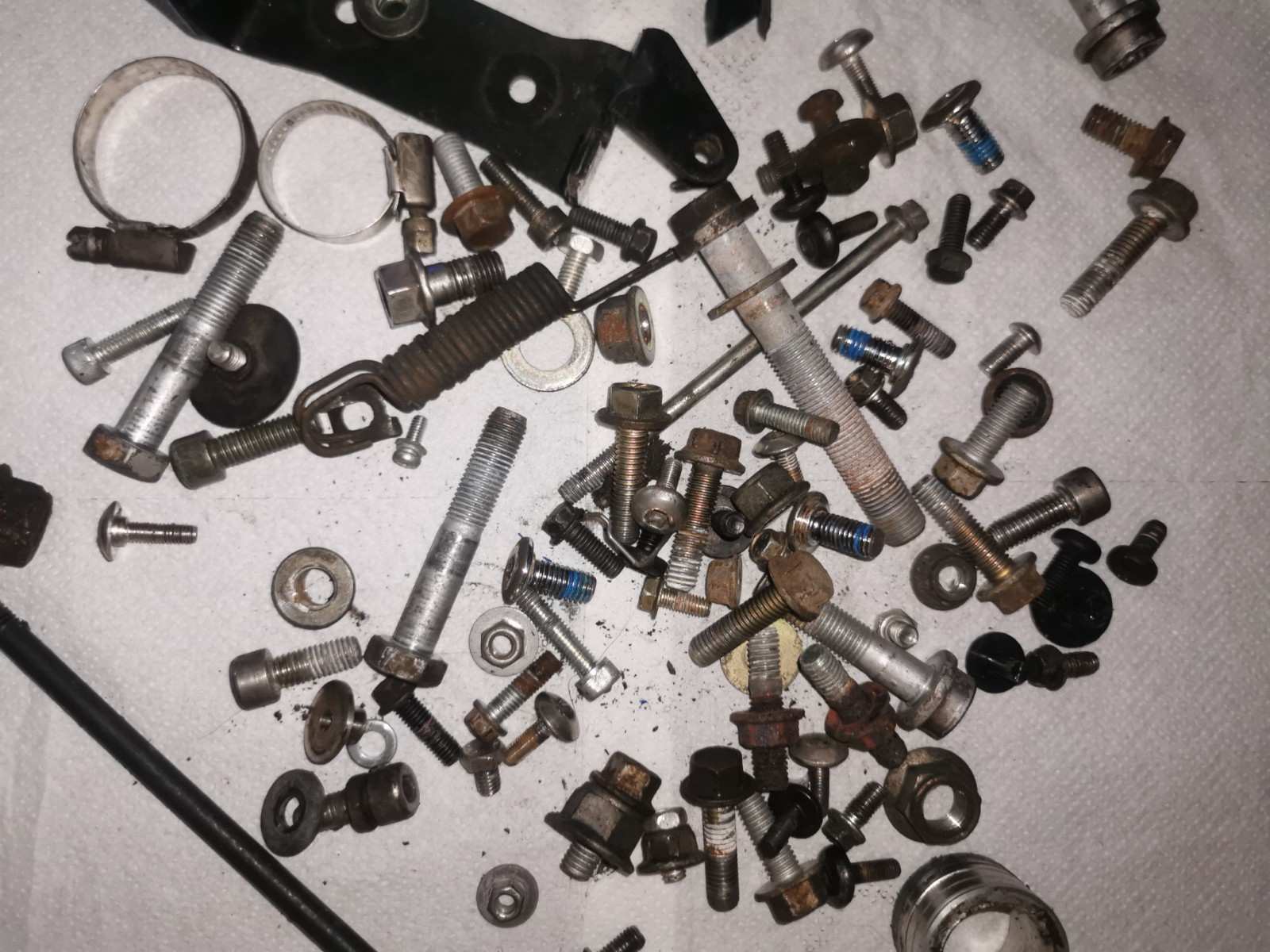 TRIUMPH SPRINT ST 1050 MIXED BOLT AND NUT SET #1