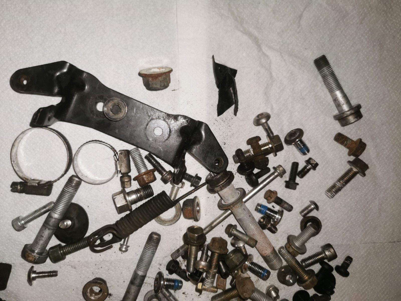 TRIUMPH SPRINT ST 1050 MIXED BOLT AND NUT SET #1