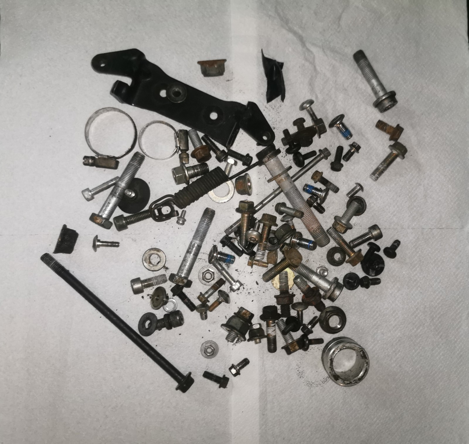 TRIUMPH SPRINT ST 1050 MIXED BOLT AND NUT SET #1