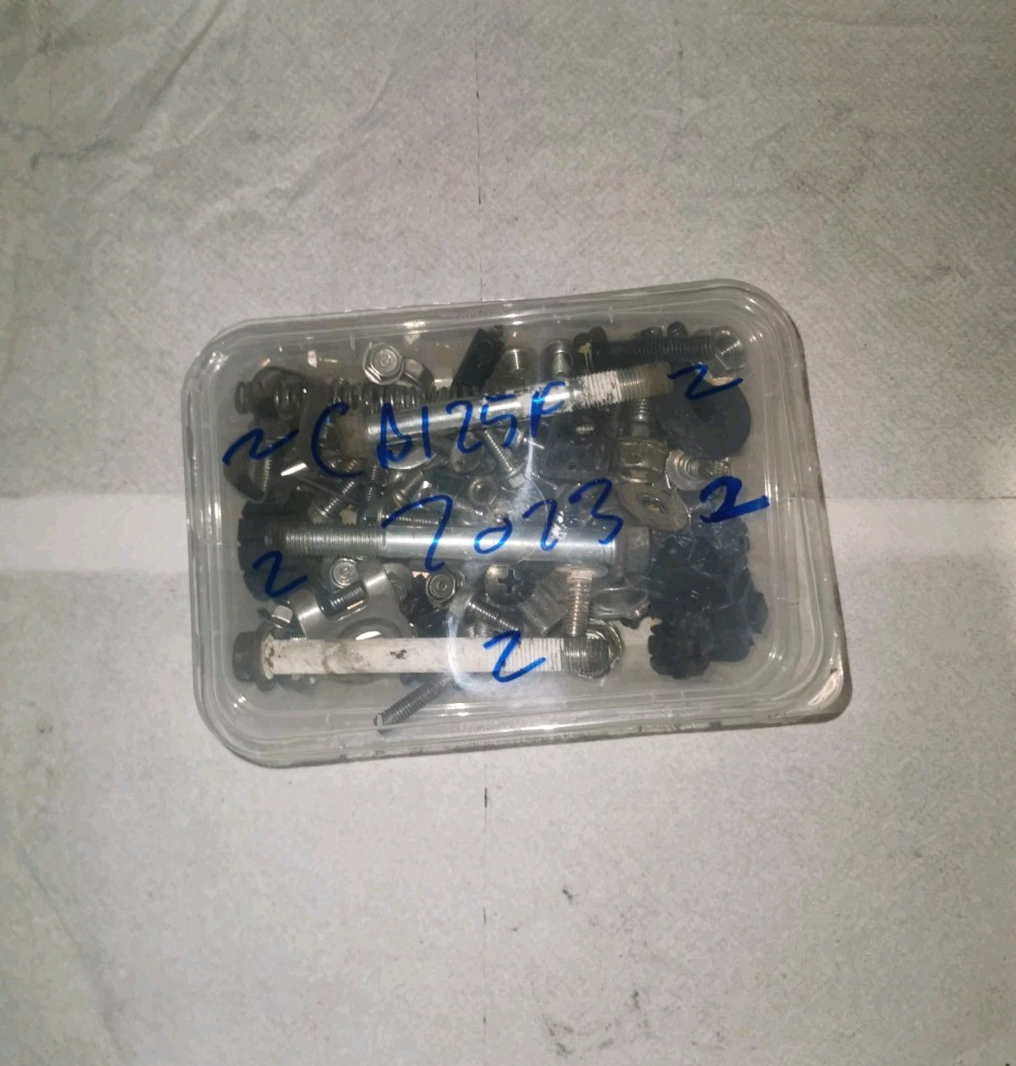 Honda Cbf125 Cb125f M-m 2021-2023 MIXED BOLT AND NUT SET #2