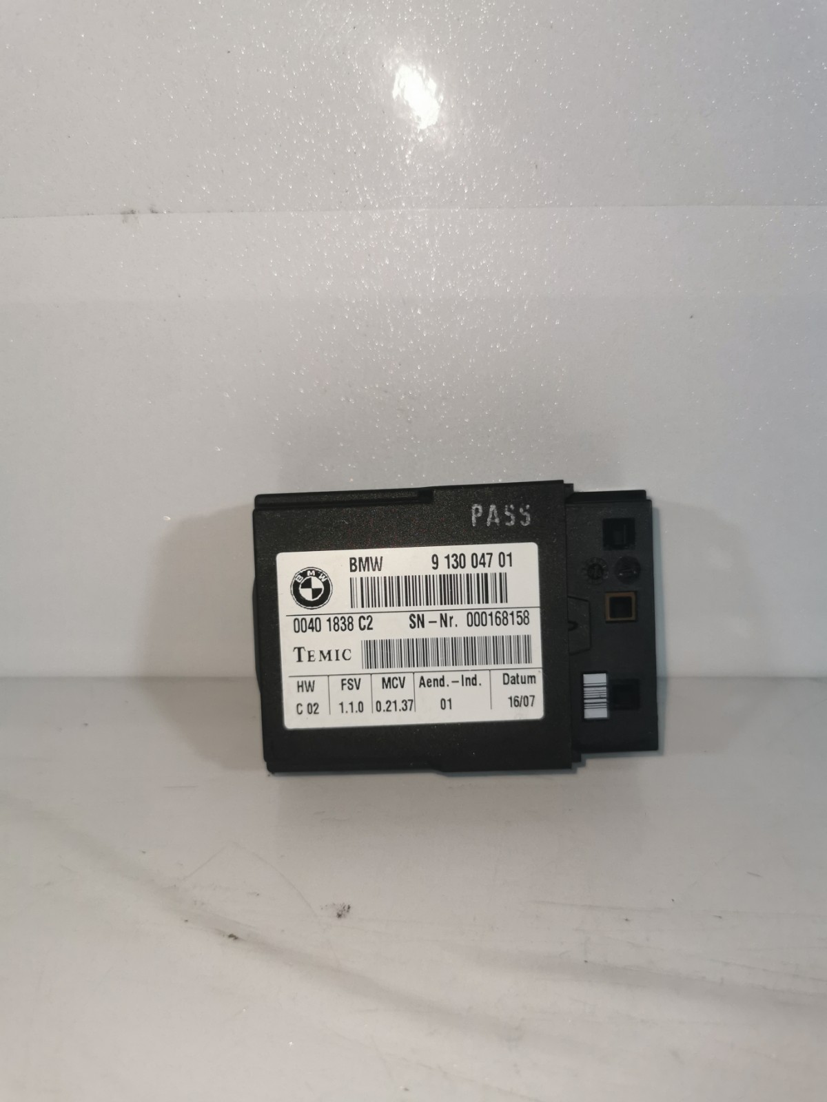 BMW 3 320D e92 seat control module switch 913004701 BGP12360