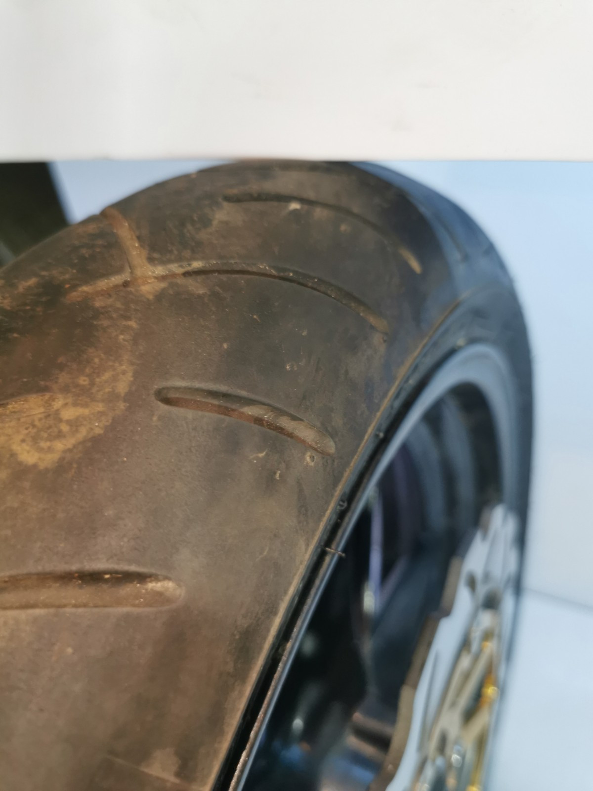 Triumph Sprint ST 1050 Front Wheel, Tyre + Brake Discs